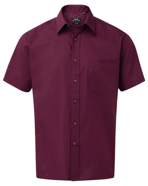 Men's Short Sleeve Poplin Shirt
